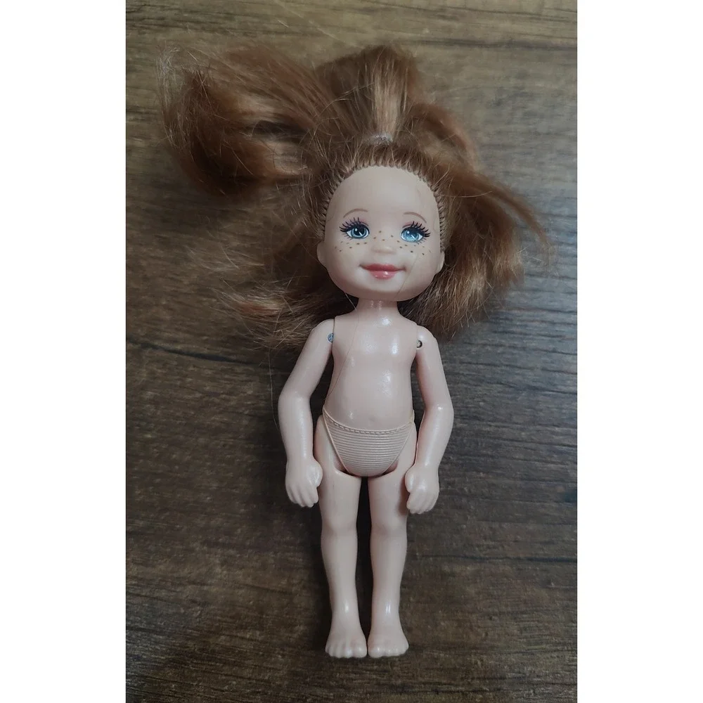 Barbie Sister Kelly Club Friend Chelsea Doll Red Hair Green Eyes Freckles Vtg